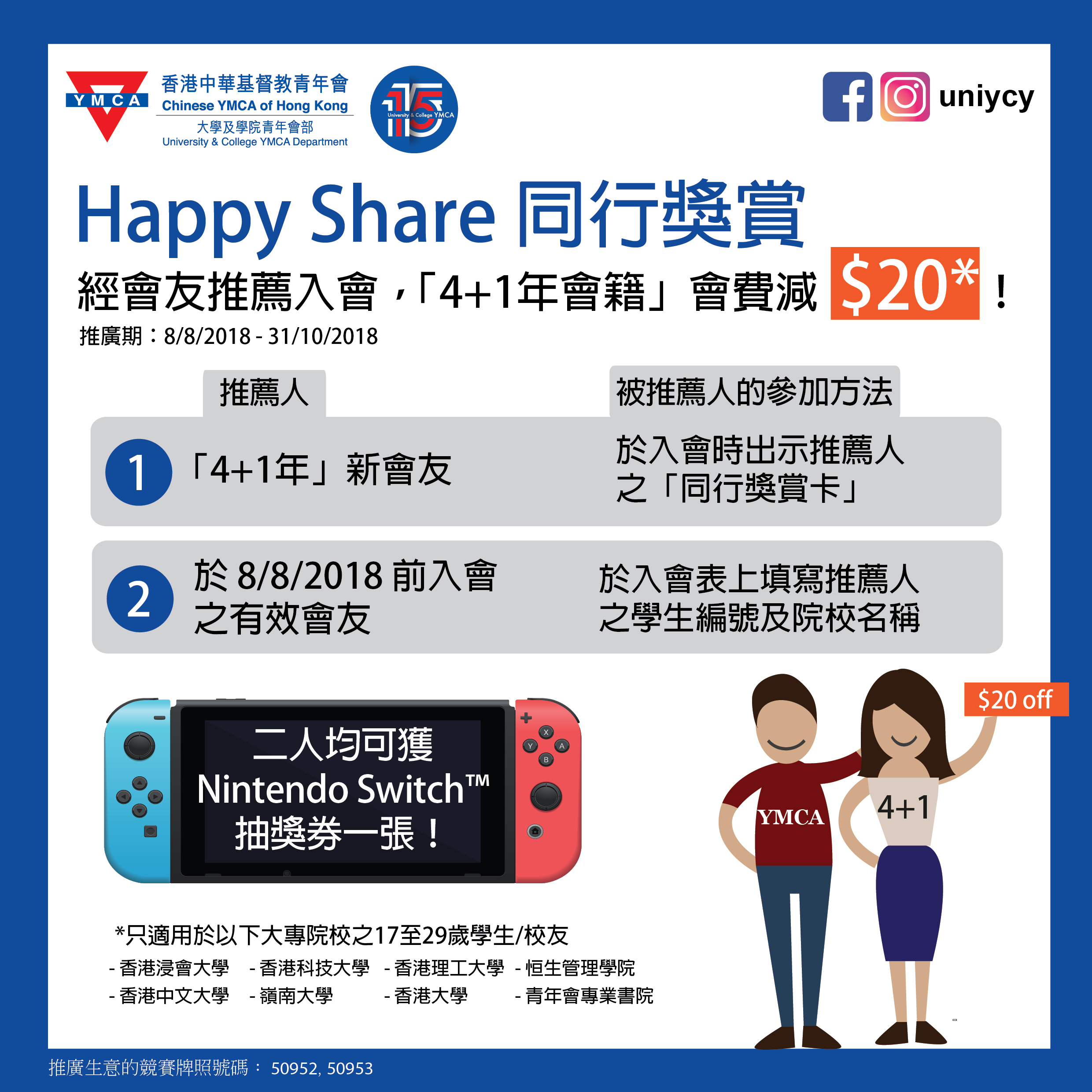 Happy Share Offer Details